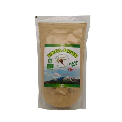 Sac 1Kg - Farine de Maca Jaune Bio